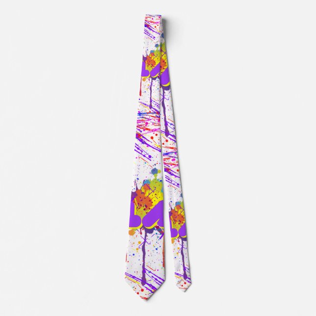 splash paint tie (Front)