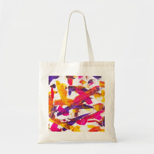 splash paint tote bag (Front)