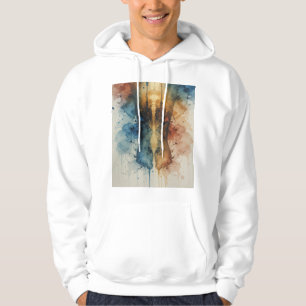Splash, painting vibes, hoodie
