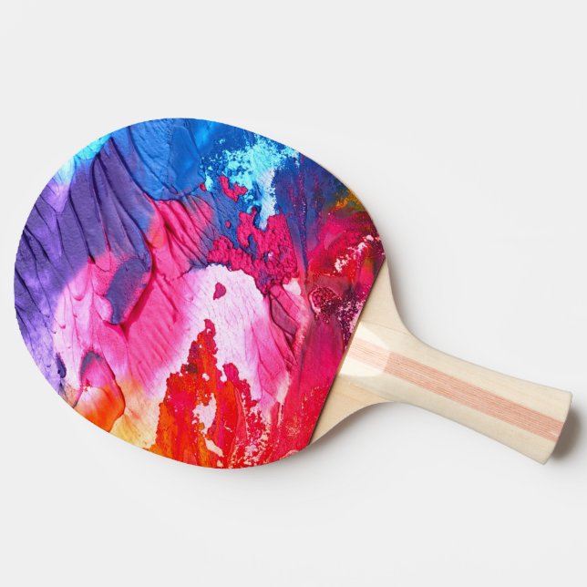 Splash  ping pong paddle (Back Side)