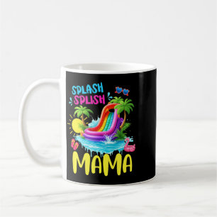 Splash Splish Mama 1st Birthday Family Summer Pool Coffee Mug
