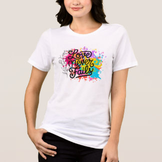 Splash t-shirt Tri-Blend shirt