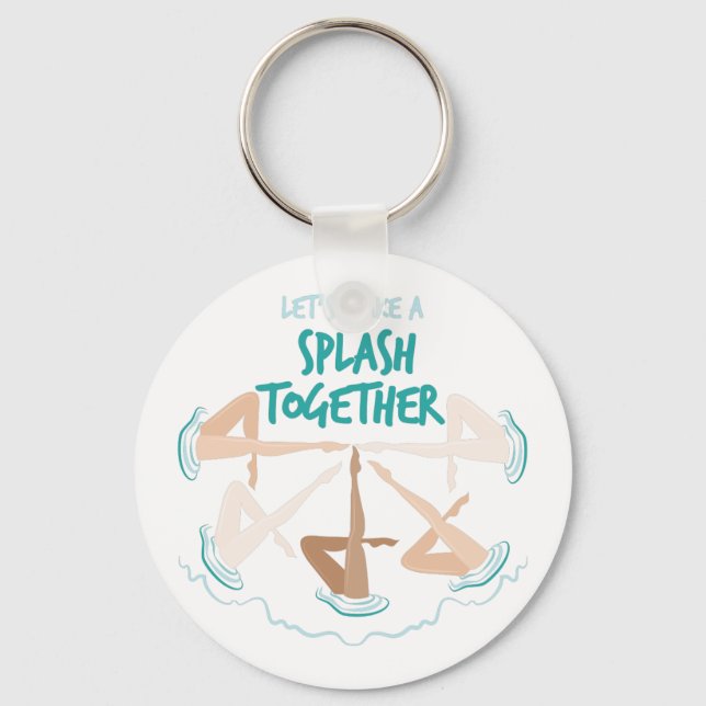 Splash Together Key Ring (Front)