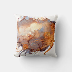 Splash Valley. Natural luxury. Royal art. Oriental Cushion