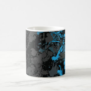 Splashes, Lines, and Vibrant Chaos Coffee Mug