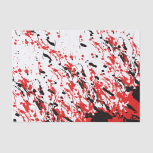 Splashes of Paint Tissue Paper