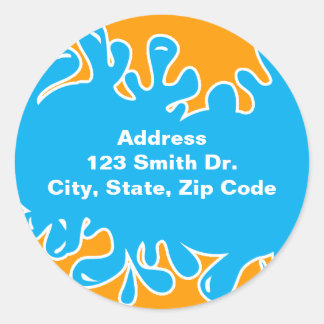 Splashing Fun! Classic Round Sticker