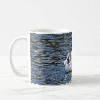 Splashing Swan on Mug