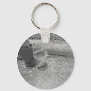 Splashing Water Key Ring
