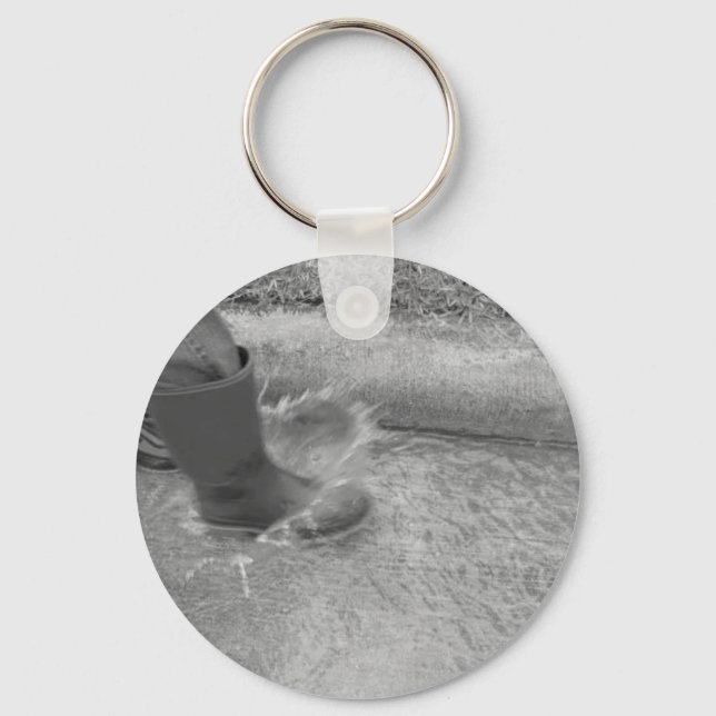 Splashing Water Key Ring (Front)