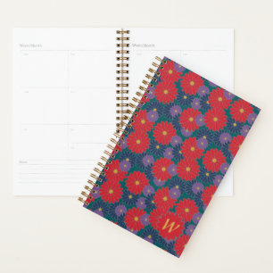 Splashy Fall Floral Planner