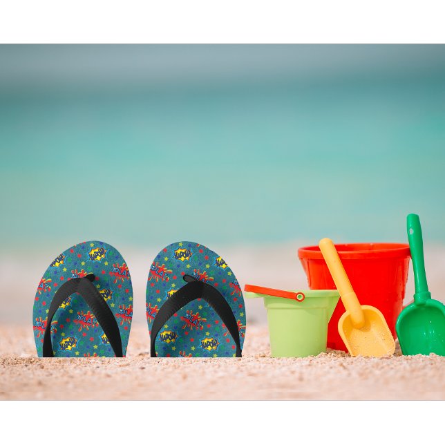 Splat Kapow Kid's Thongs (Creator Uploaded)