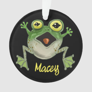 Splat! Silly Frog Ornament