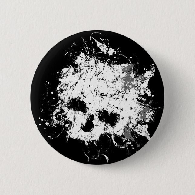 Splat Skull button (Front)