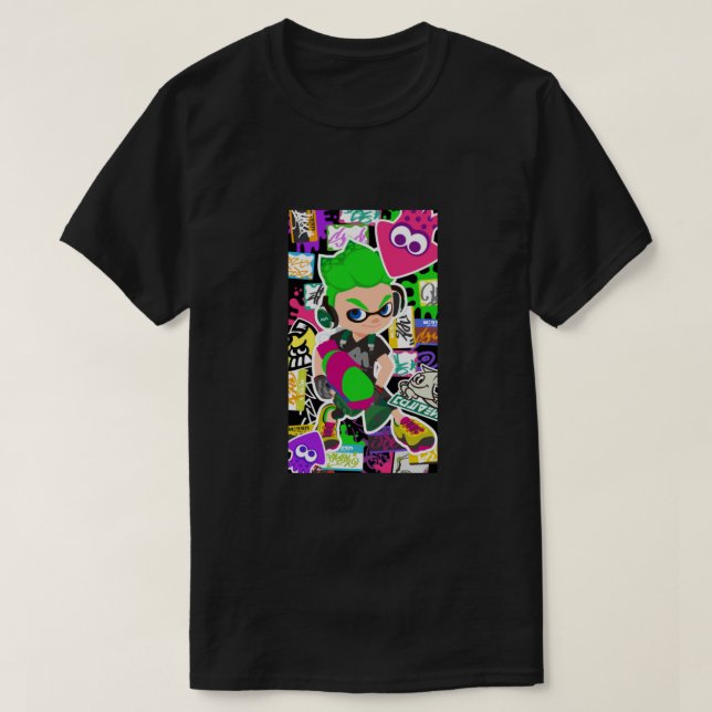 Splatoon 2 Inkling Boy Classic T-Shirt (Design Front)