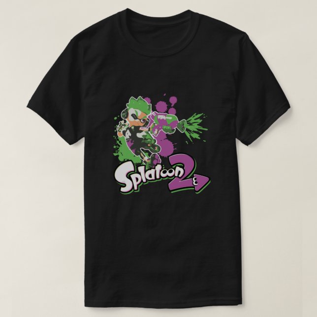 Splatoon 2 Inkling Boy  T-Shirt (Design Front)