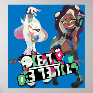 Splatoon 2 off the hook poster