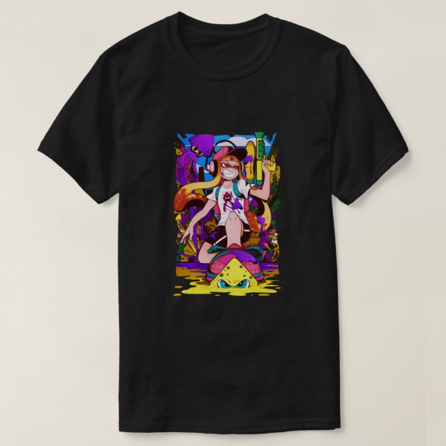 Splatoon Inkling Classic T-Shirt (Design Front)