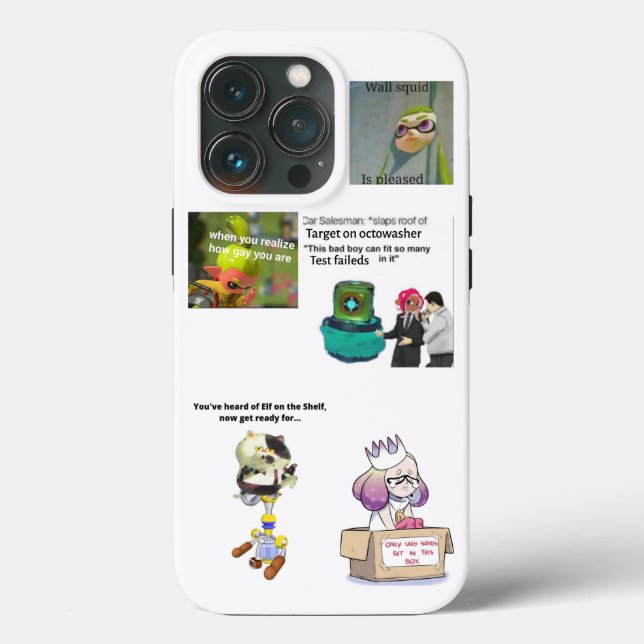 splatoon meme phonecase  Case-Mate iPhone case (Back)