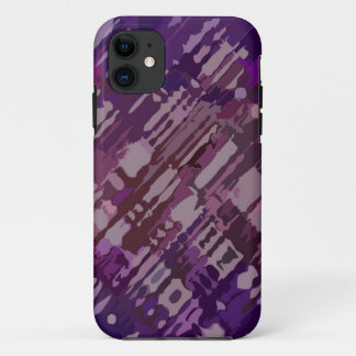 Splatter Design - violet iPhone 11 Case