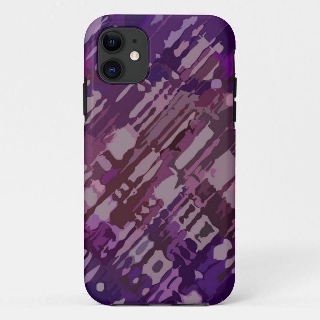 Splatter Design - violet Case-Mate iPhone Case (Back)