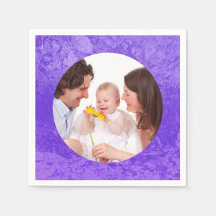 Splatter Frame III + your photos & ideas Napkin