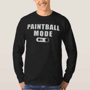 Splatter Fun with Paintball Mode: Playful Action-T T-Shirt
