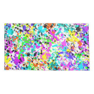 Splatter Paint Pillowcase