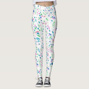 Splatter Painting Leggings