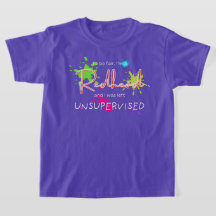 Splatter unsupervised redhead T-Shirt