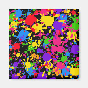 Splatter Wallpaper Magnet