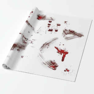 Splatter Wrapping Paper
