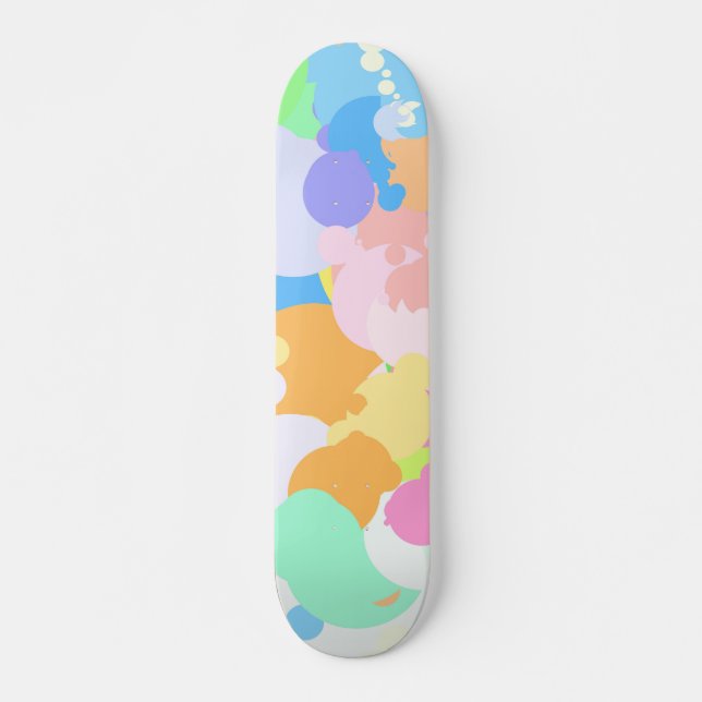 Splattered Paint2 Skateboard (Front)