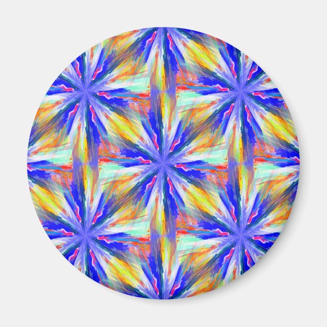 Splattered Sun&Sky.... Magnet (Front)