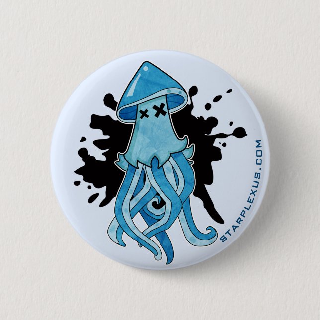 Splattersquid Button (Front)
