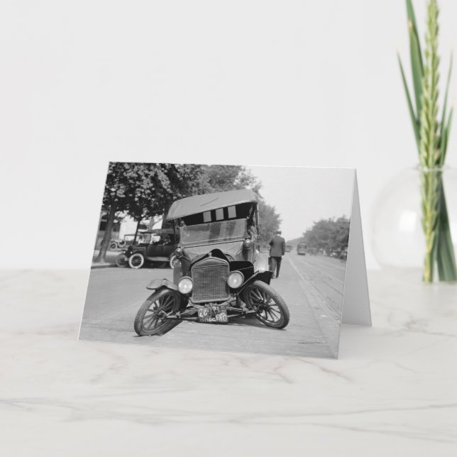 Splayed Feet, 1922 Card (Front)