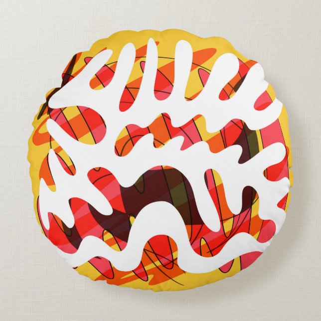 Spleencrum Round Cushion (Front)
