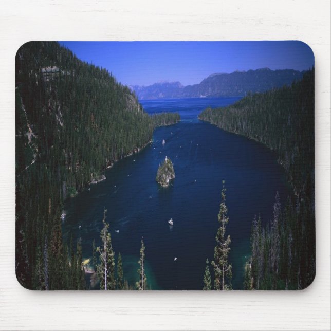 Splendid Emerald Bay in Lake Tahoe Nevada, mousepa Mouse Pad (Front)
