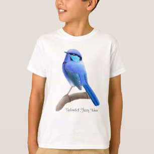 Splendid Fairy Wren Kids T-Shirt
