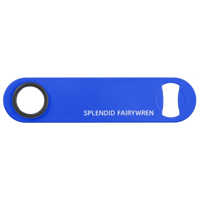 Splendid Fairywren Blue Color Name (Front (Horizontal))