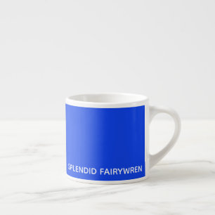 Splendid Fairywren Blue Colour Name Espresso Cup