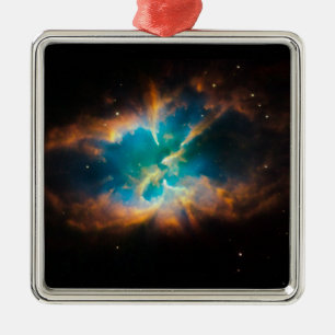 Splendid Nebula Metal Ornament