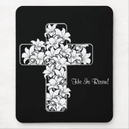Splendid! Rejoice - He is Risen Mouse Pad