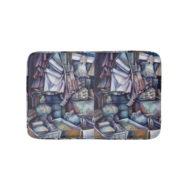 Splendid Tekka Centre's Specials Bath Mat (Front)