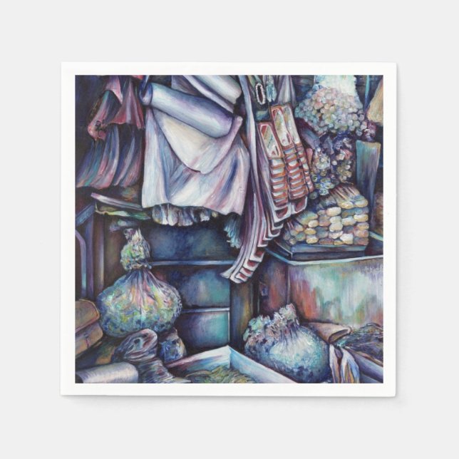 Splendid Tekka Centre's Specials, Singapore Napkin (Front)