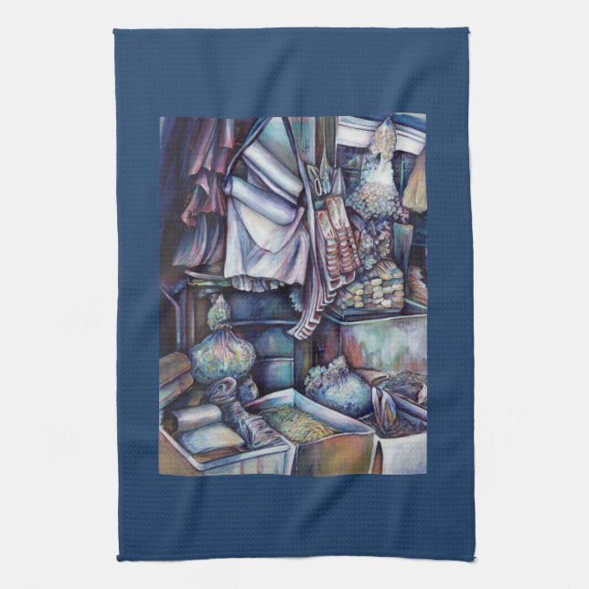 Splendid Tekka Centre's Specials Tea Towel (Vertical)