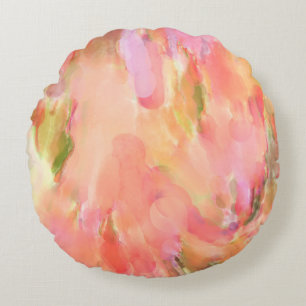 Splendour In Bloom VIII Round Cushion