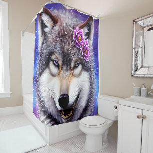 Splendour of the Wolf  Shower Curtain