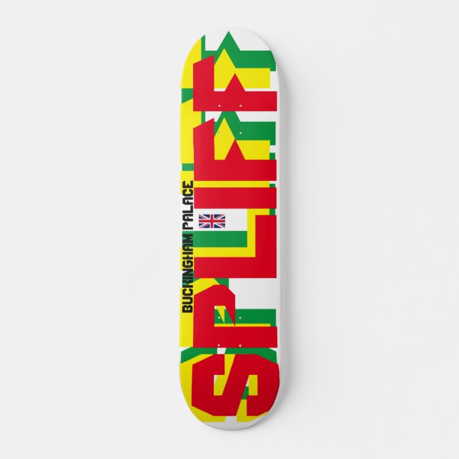 SPLIFF  BUCKINHAM UK Skateboard (Front)