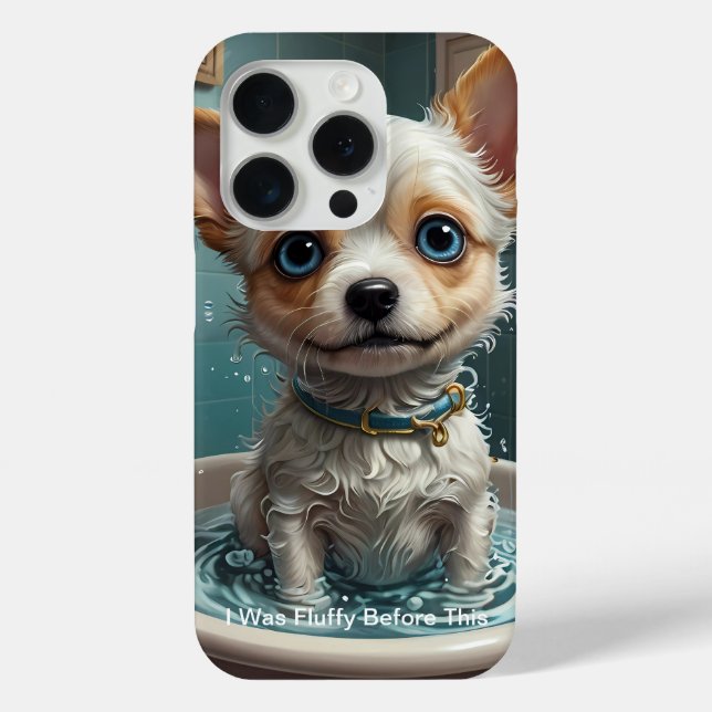 Splish Splash Cute Funny Posters with Quotes Case-Mate iPhone Case (Back)